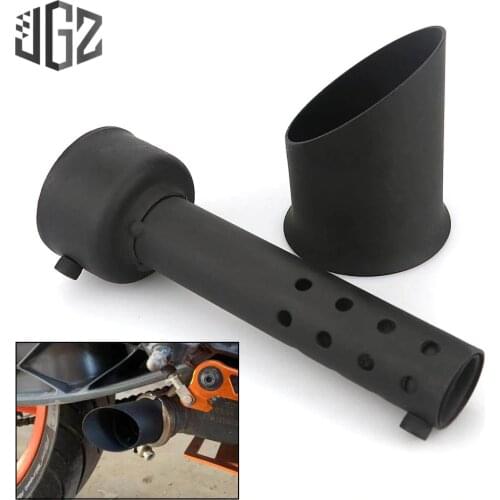 Motorcycle Exhaust Pipe Muffler Idle Exhalation Silence Rear Tube Racing For KTM DUKE 250 390 2017 2018 2019 Accessories Black