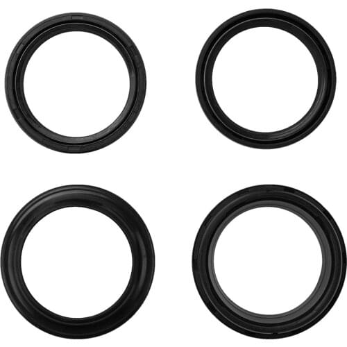 Racing 2 Fork Oil Seals 2 Dust Wiper Seals washer ring For Honda CMX250C Rebel CR80R TLR200 XL200R for Kawasaki KX65 Suzuki RM65