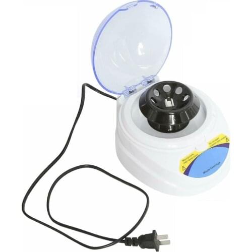 Mini 4K Professional Microcentrifuge Electric Centrifuge Mini Medical Laboratory Centrifuge 4000Rpm,US Plug