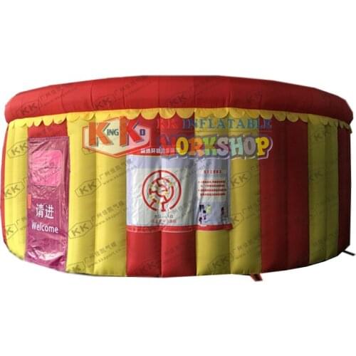 Smoke simulation shelter experience Museum inflatable emergency tent