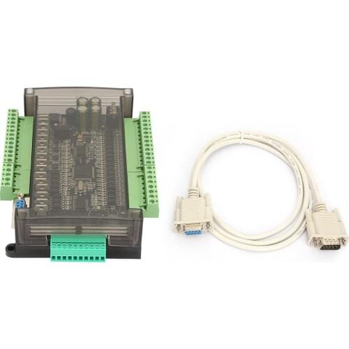 PLC Board 24V 32MT PLC Controller 8 Channel 100k Pulse 32bit MCU 16 Input 16 Transistor Output