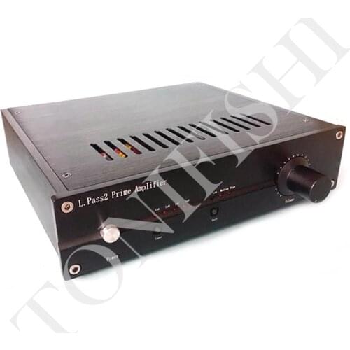 L.Pass 2.0 Hifi fever MOS FET preamplifier, high voltage power supply, four-way input, gain: 6dB/12dB/18dB MCU polling switch