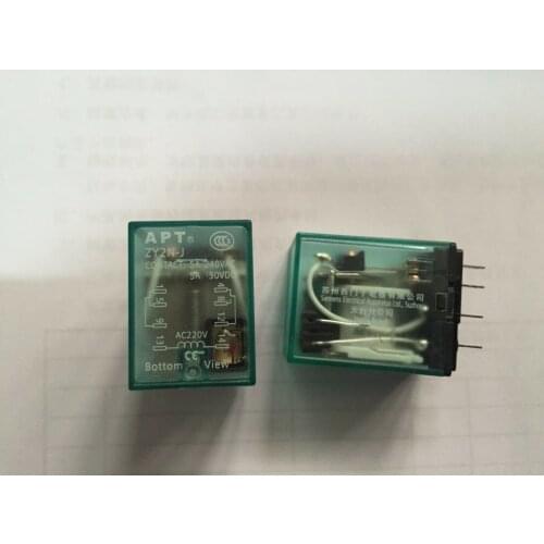 New Siemens ZY2N-J AC 220V Small intermediate relay free shipping