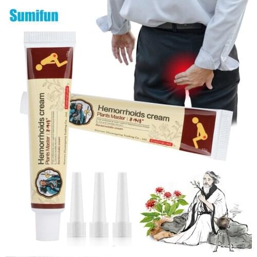 15g Herbal Hemorrhoids Cream Treatment Mixed External Internal Anal Fissure Reduce Swelling Pain Relief Ointment Body Care