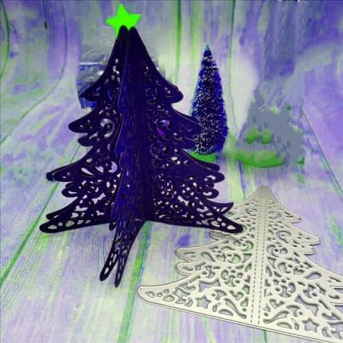 Christmas tree decoration Metal Cutting Dies for DIY Scrapbooking Album Paper Cards Decorative Crafts Embossing Die Cuts