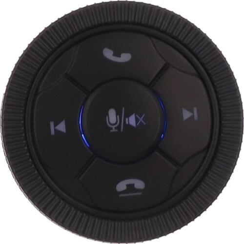 Universal 7-Key For Music Wireless Android DVD GPS Navigation Player Radio Car Wireless Steering Wheel Remote Control Button