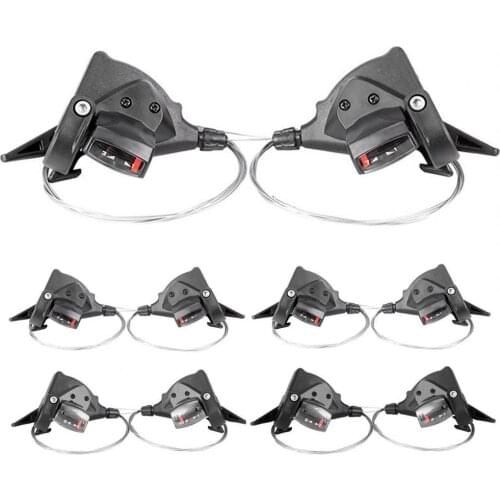 1 Pair 7/8/9/10/11 Speed Bicycle Shifter Brake Conjoined Derailleurs MTB Mountain Road Bike Cycling Disc Handle Shifter Levers