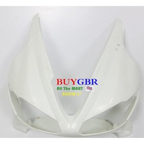 Upper Front Cover Cowl Nose Fairing for Triumph Daytona 675 2009, Injection Mold ABS Plastic, Unpainted