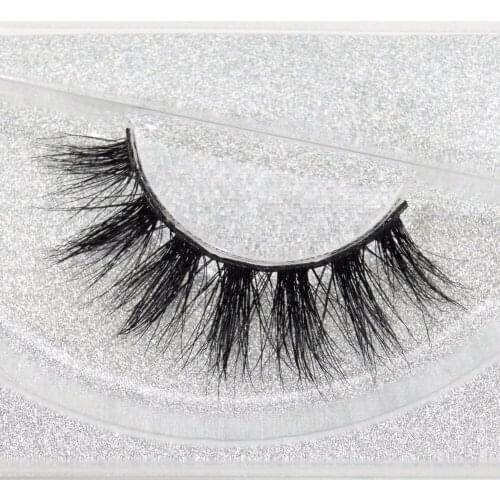 Visofree 3D False Eyelash Siberian Mink Lashes Luxurious Natural Messy Volume Fluffy Long Fake Eyelashes Handmade makup D108