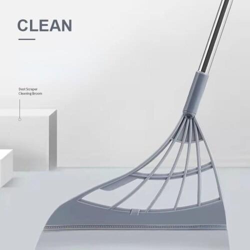 Magic broom wiper mop foldable multifunctional creative bathroom glass floor wiper silicone broom