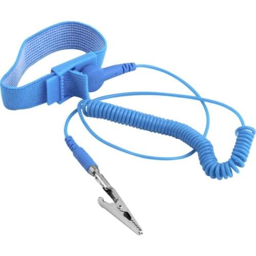 High Quality ESD Wrist Strap alligator clip Anti Static Discharge Band Grounding Prevent Static Shock