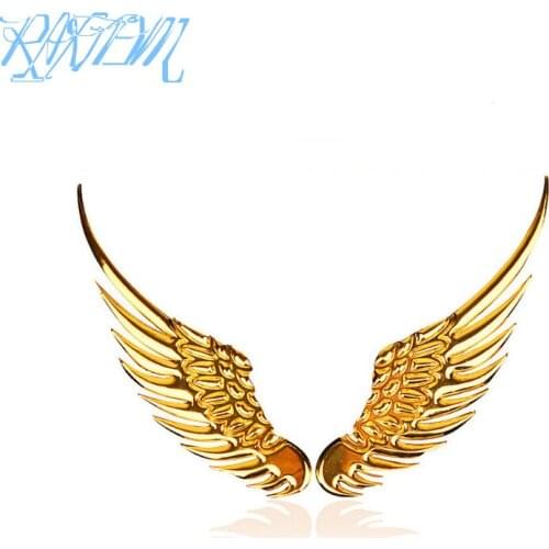 1 Pair Wings Sticker For Audi A1 A2 A3 A4 A5 A6 A7 A8 B5 B6 B7 B8 C5 C6 Q2 Q3 Q5 Q7 TT S3 S4 S5 S6 S7 S8 car styling