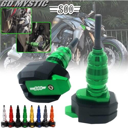 For KAWASAKI W 800 W800 CAFE STREET 2011-2019 accessories Frame Sliders Protector Left and Right Anti