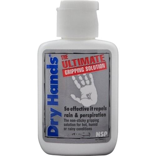 DRY HANDS 2 oz(59ml) Antiskid sweat absorbing dry hand liquid for Sport Grip Pole Dancing, Baseball, Golf, Tennis, Rain motion