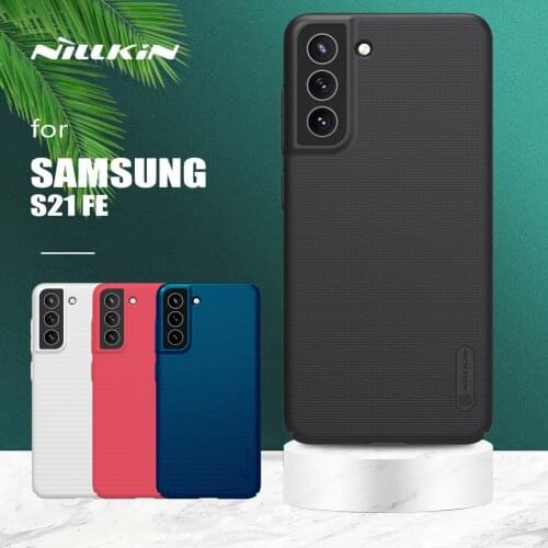 For Samsung Galaxy S21 FE Case Nillkin Super Frosted Shield Ultra-Thin Hard Protection Back Cover for Samsung S21 FE 2021 Case