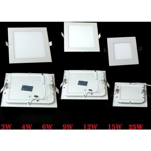 DHL Free shipping 20pcs/lot Ultra thin design 25W AC85-265V LED ceiling recessed grid downlight / slim square panel light