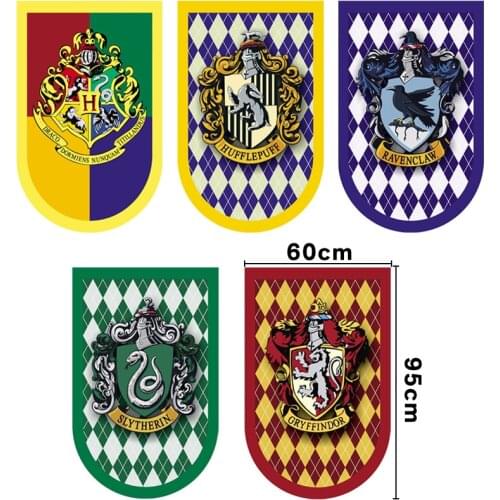 Harri Magic Colleges Flags Party Supplies Banners Boys Girls Kids Halloween Hanging Painting Decoration Christmas Gift Toys
