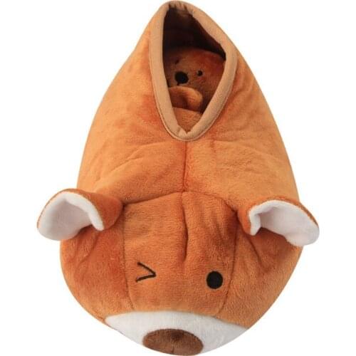 Dogs Fleece Toys Sniff Bear Hide-and-seek Dog Cat Squeaky Doll Toy Training Slow Feeder Interactive Pets Pugs Teddy Supplies