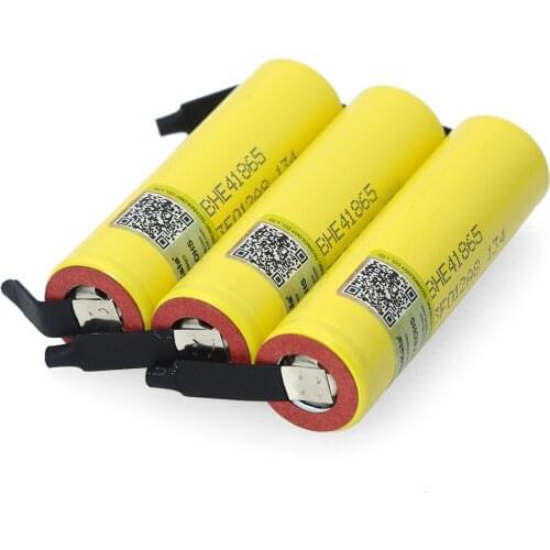 Liitokala Lii-HE4 2500mAh Li-lon Battery 18650 3.7V Power Rechargeable batteries +DIY Nickel sheet