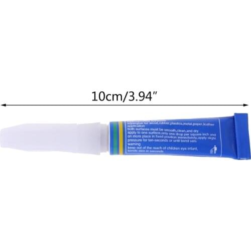 Instant Strong Glue Tube Aquarium Fish Tank Coral Moss Rock Landscape Fast Fixer L4MB