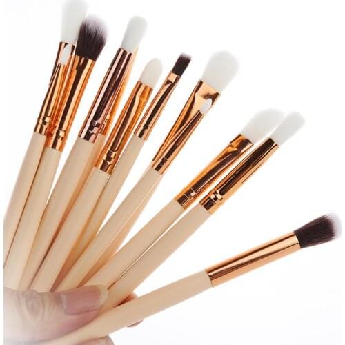 12x Pro Makeup Brushes Set Foundation Powder Eyeshadow Eyeliner Lip Brush Tools Beauty Make Up Tool Make Up Kit Tool