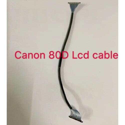 New LCD Rotary Axis Flex Cable For Canon EOS 80D Digital Camera Repair Part