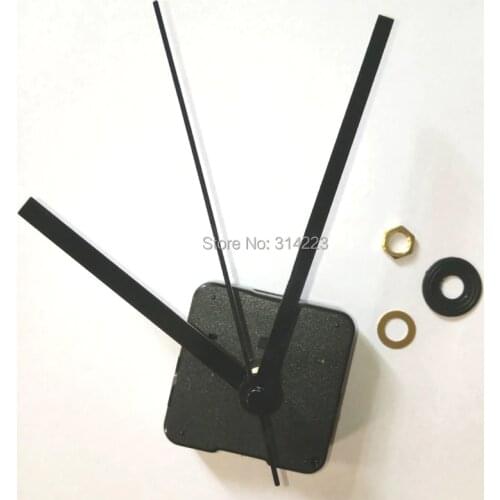 Wholesale! 5 set New Quartz Clock Movement for Clock Mechanism Repair DIY clock parts accessories shaft 20mm Free shipping