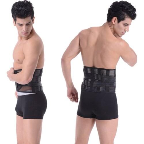 Unisex Orthopedic Waist Belt Mens Lumbar Orthopedic Corset Back Brace Lower Back & Lumbar Supports Fitness Belt Large Size XXL