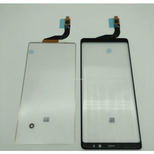 Digitizer Front Glass with touch For SM Note 8 damaged LCD touch screen front panel with flex cable replacement repair