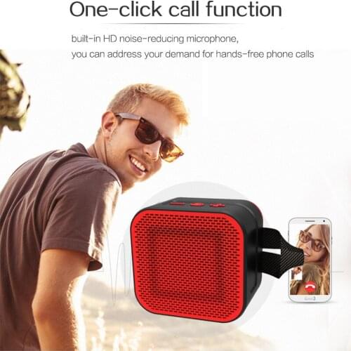 Portable Mini Waterproof Outdoor Wireless Bluetooth Speaker Boombox Subwoofer FM Radio TF Card AUX U Disk Music for sound box