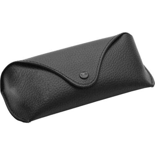 Durable Leather Eye Glasses Sunglasses Shell Hard Case Protector Box Pouch Bag Y5JD