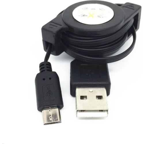 Retractable Micro USB Data Sync Charger Cable for Huawei C199 4G C2800 C8813 C8815 C8816 Mate U950 Y320 Y330 Y511 Y516 Y518