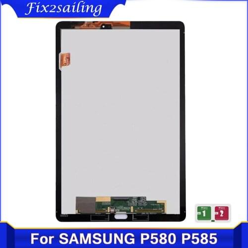 For Samsung Galaxy TAB A 10.1 2016 SM-P580 P580 P585 LCD Screen Display with Touch Digitizer Glass Assembly