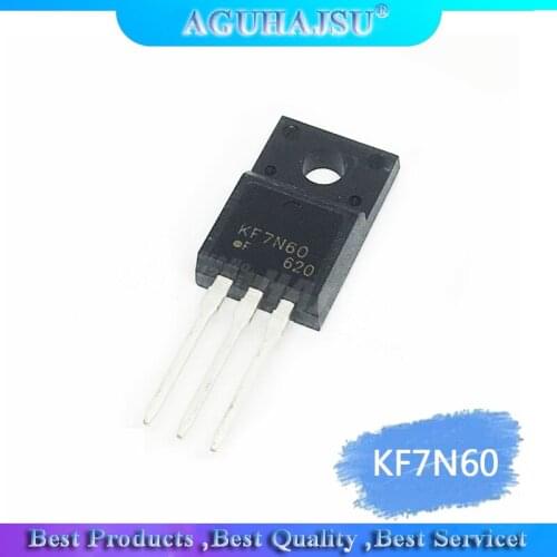 10pcs KF7N60 TO220 KF7N60F TO-220 7N60 N-channel MOS field effect transistor 600V/7A