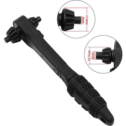 2 IN 1 Portable Fast Ratchet Wrench 1/4 Inch Wind Bit Screwdriver Bit 6.35mm Quick Socket Wrench Supplies