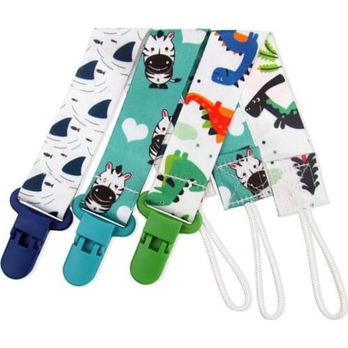 Dummy Clips Baby Pacifier Clips 3 Pack Pacifier Holder Straps for Girls Plastic Teething Clips Modern Unisex Design