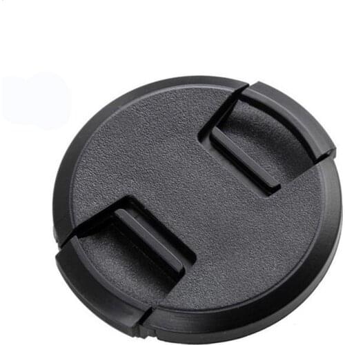 30pcs/lot High-quality 40.5 49 52 55 58 62 67 72 77 82mm center pinch Snap-on cap cover for all camera Lens