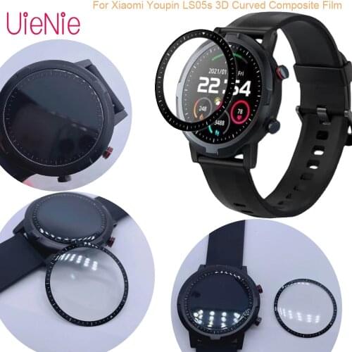 3D Curved Composite Screen Protector Film For Xiaomi Youpin LS05s Smart Watch Full Screen Protector Cover Film 3D High Quality