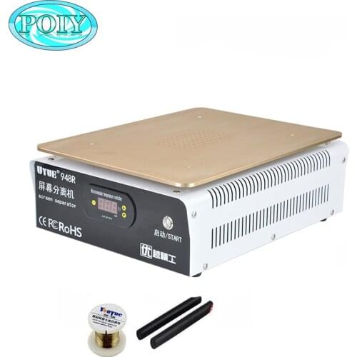 UYUE 18 Inch LCD Separator Machine Glass Repair Built-in Vacuum Pump Mobile Phone LCD Touch Screen Separator Machine 948R Plus