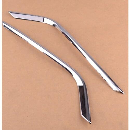 Beler Pair Car Exhaust Rear Muffler Stripe Cover Trim Sticker Fit For VW Golf 7 Mk7 2018