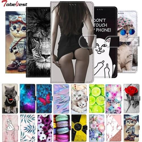 Cute Cartoon Animal Leather Wallet Case For Samsung Galaxy A02S Coque Fashion Filp Stand Phone Bag Cover