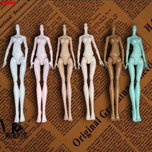 Imitation Demon Monster Doll Naked Body Without Head For Monster High Dolls DIY Fairytales Rotatable Joints Doll Accessories Kid