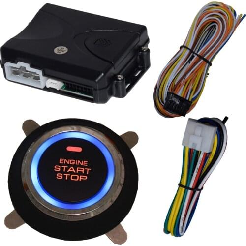 Cardot engine start stop button system remote start stop engine by original car remote key working car alarm