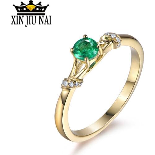 Hot Sale 2017 Fashion Jewelry Green&Emerald green Crystal Zircon Rings For Women Party Ring Gifts for Grandmas Valentines Day