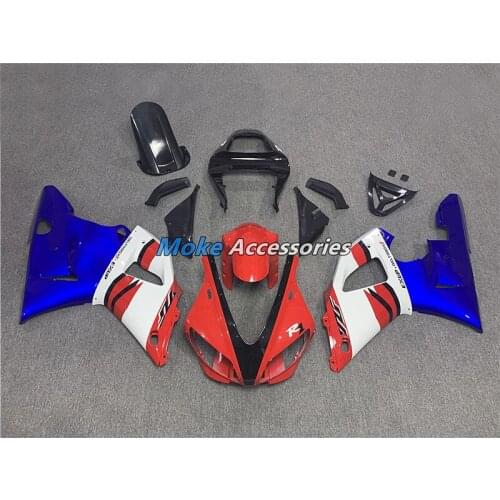 Motorcycle Fairings Kit Fit For Yzf R1 1998-1999 Bodywork Set High Quality ABS Injection Red White