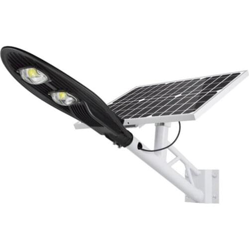 30000 Lumens Led Square Auto On Off Fibre Optic Lights Induced Ldr Sensor Switch 50W Lens Cobra Head Type Solar Street Light