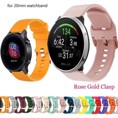 Replacement Watch Band For Xiaomi Mijia Quartz Silicone Strap For Polar Ignit/2 Unite COROS APEX 42mm Wristband Accessories Belt