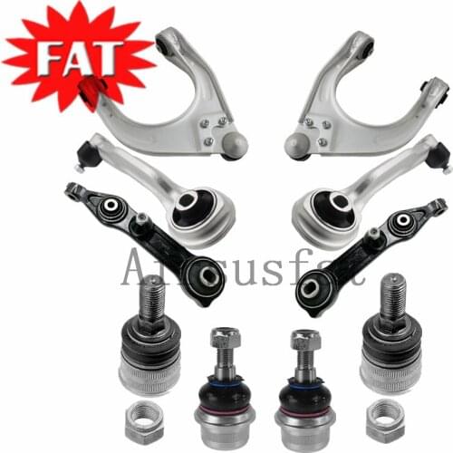 10 PCS/Set Front Axle Suspension Control Arm & Ball Joint For Mercedes Benz E Class W211 CLS Coupe C219 2113308907 2113309007