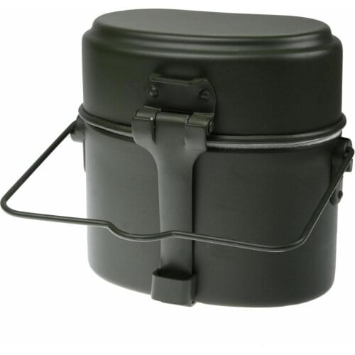 WWII WW2 GERMAN ARMY SOLDIER M31 MESS TIN CANTEEN WORLD WAR II SOLDIER MILITARY WAR REENACTMENTS EQUIPMENT