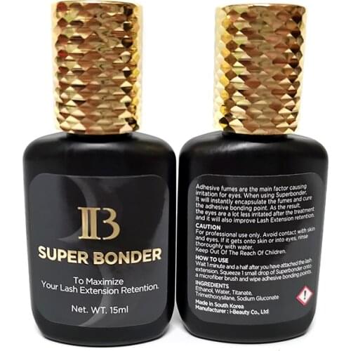 15 ml Super Bonder for Eyelash IB Adhesive Help for Eyelash Extension wholesale Dropshipping Liquid Lash Glue Original lash tool